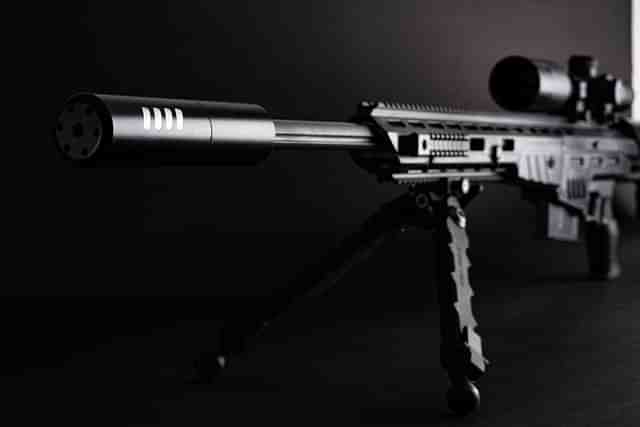 SSS Defence 'Sabre' .338 Lapua Magnum sniper rifle. (X/ @sssdefence)